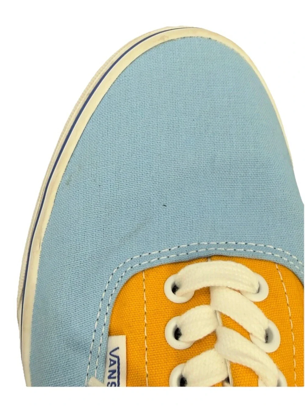 Vans Era Multi Colorblock Low Top Canvas Sneakers Mens 9 Blue Yellow Pink